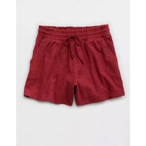 [Aerie] Red Endless Summer Shorts Summer Burgundy Lounge Sweatshorts Sz Medium M